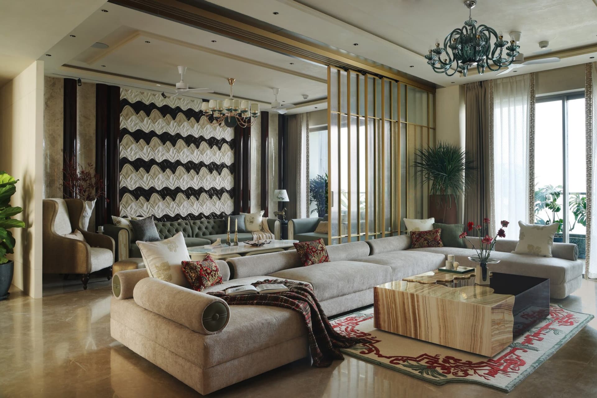 Residence of Crafted Layers: A Noida Home Where Furniture Authored the Architecture