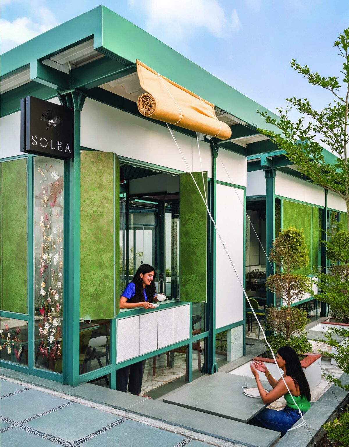 SOLEA: An Ahmedabad Café Where the Walls Become Portals to a Garden — Parekh Architects, Ahmedabad