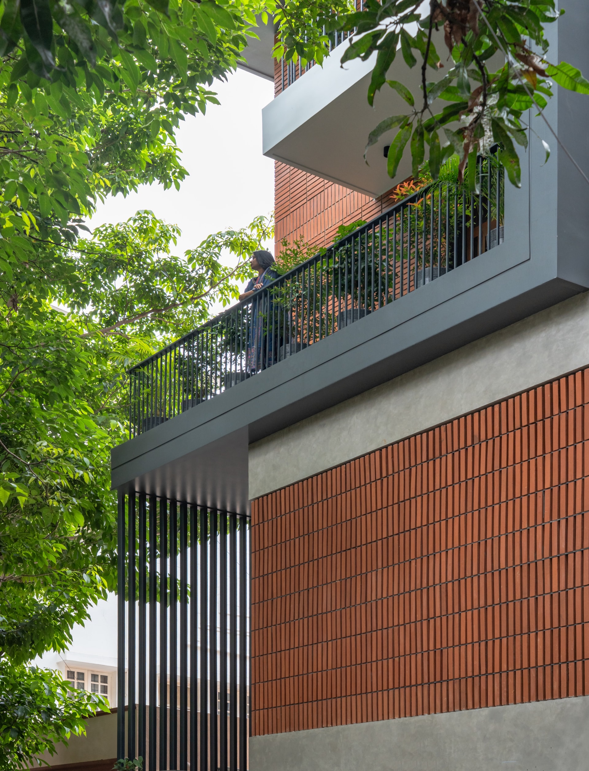 Interior view 2 — Prabhu Residence: A Compact Bengaluru Home Where Terracotta Sets the Tone