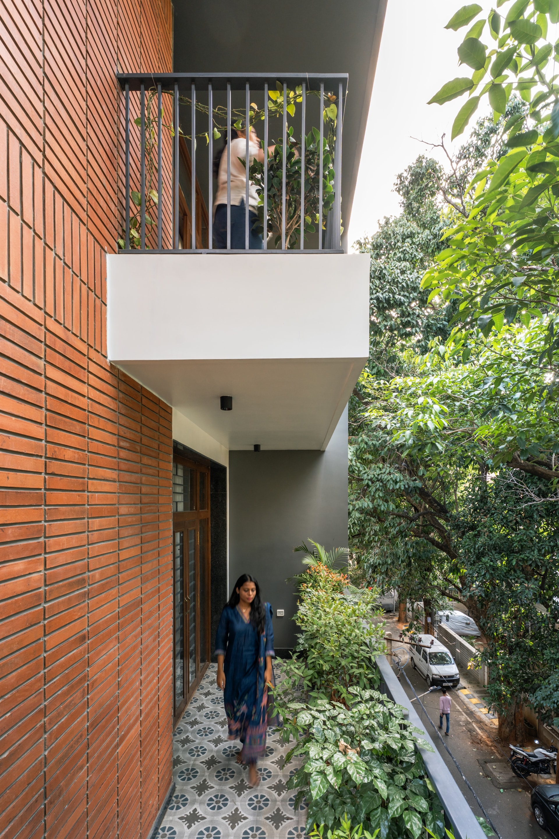 Interior view 3 — Prabhu Residence: A Compact Bengaluru Home Where Terracotta Sets the Tone