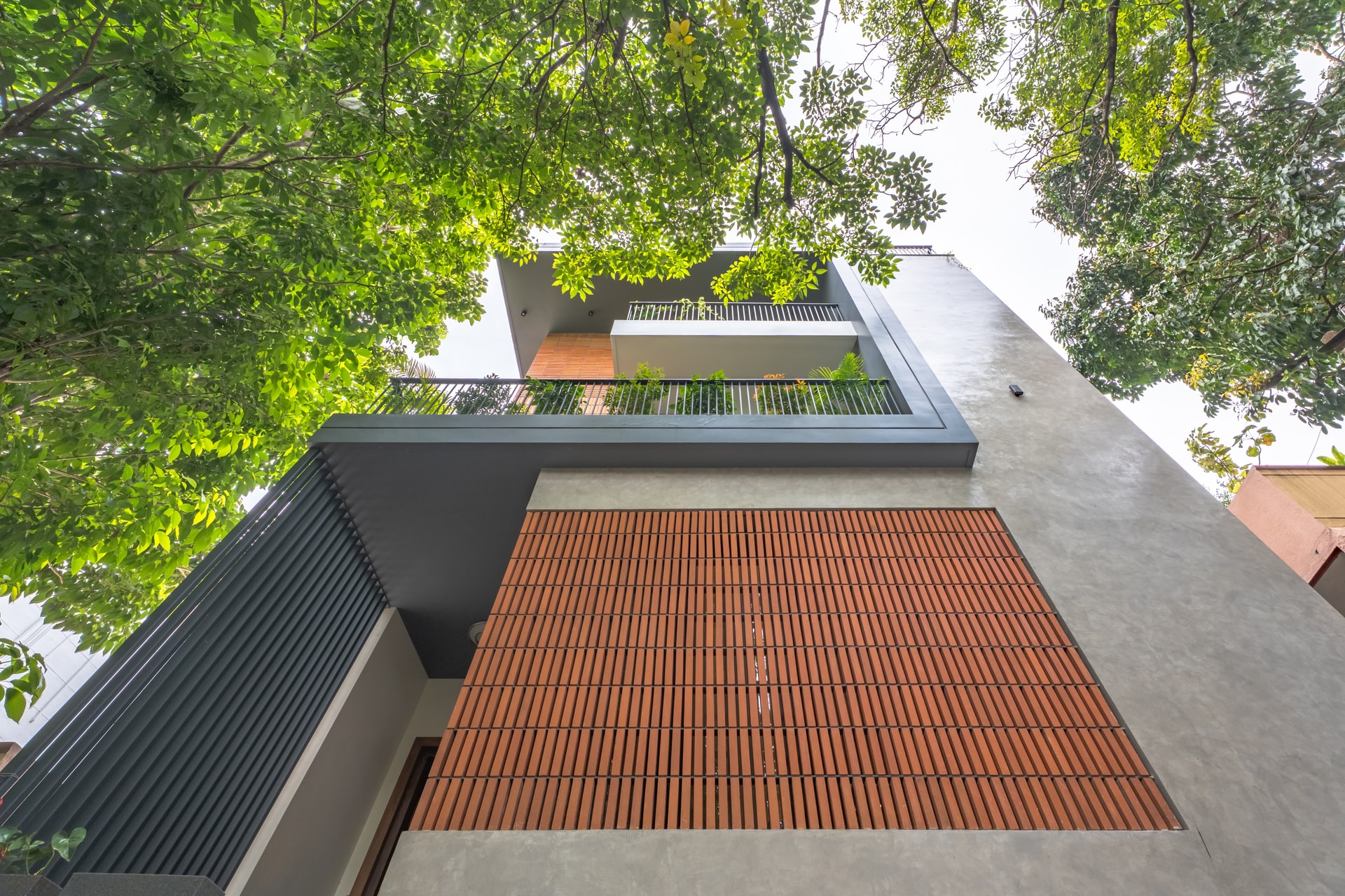 Interior view — Prabhu Residence: A Compact Bengaluru Home Where Terracotta Sets the Tone