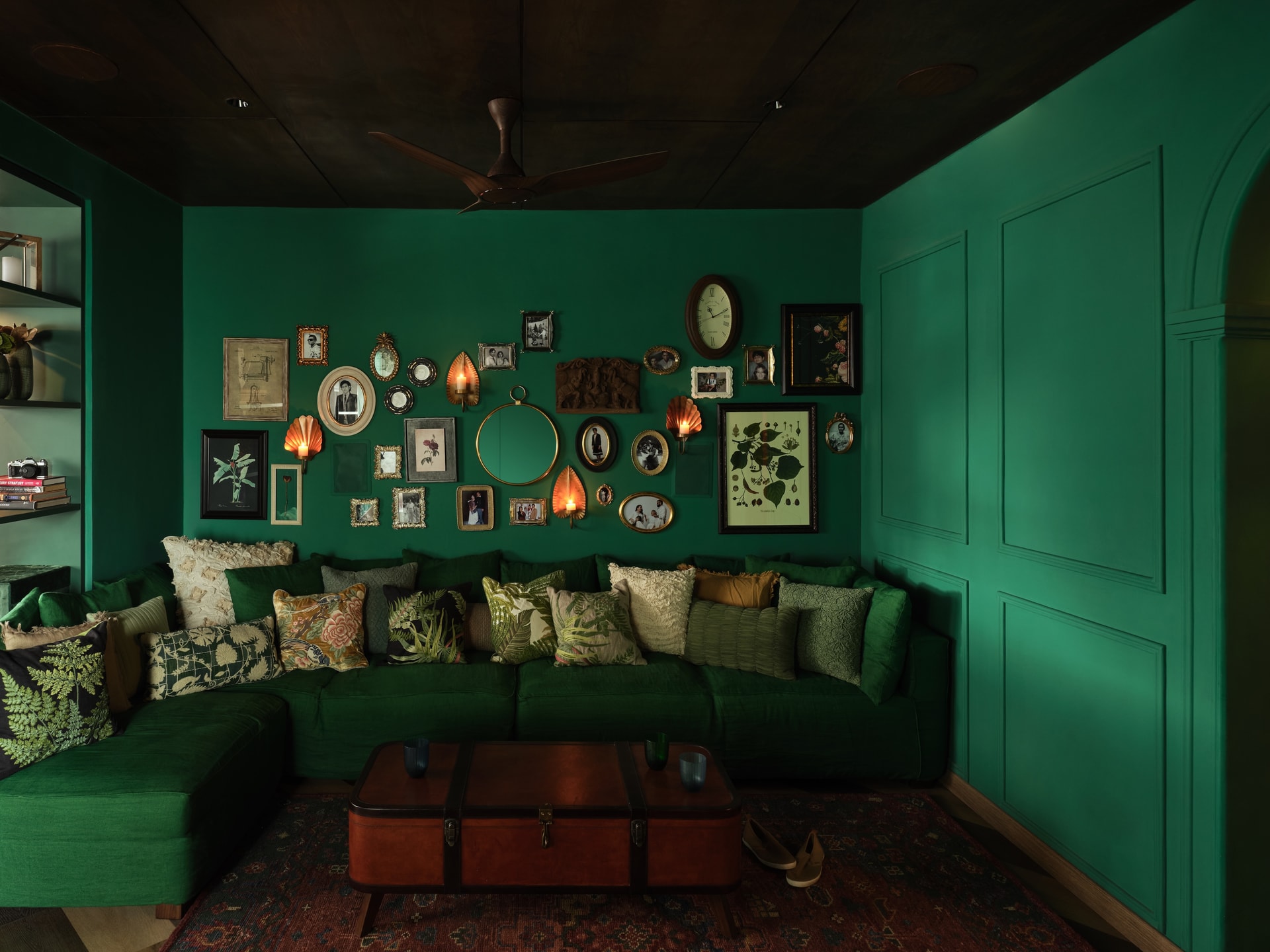 Interior view — Home of an Urban Nomad: A Noida Penthouse Where Travel Becomes Architecture