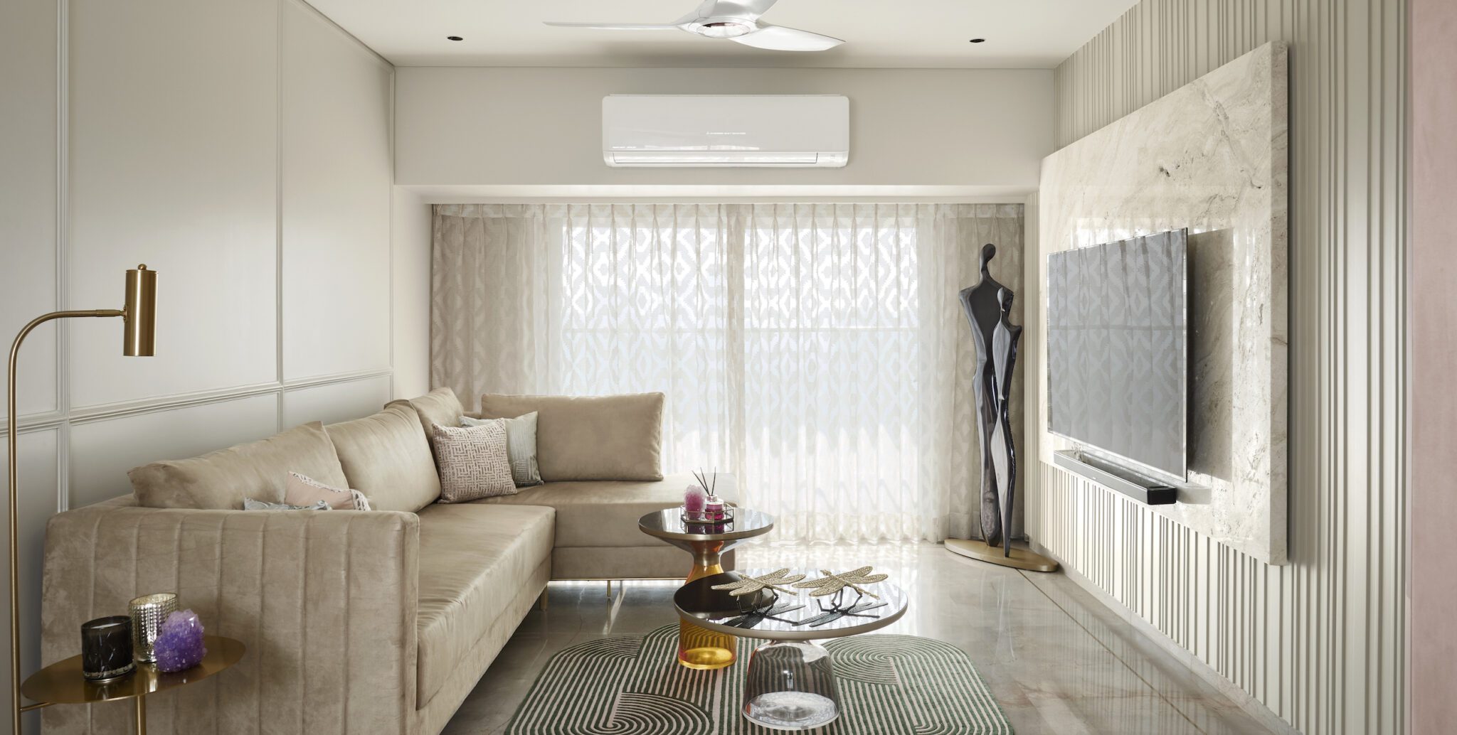 Minimalism meets luxury at this Mumbai home crafted by Crimzon Oak Design Studio — Crimzon Oak, Mumbai