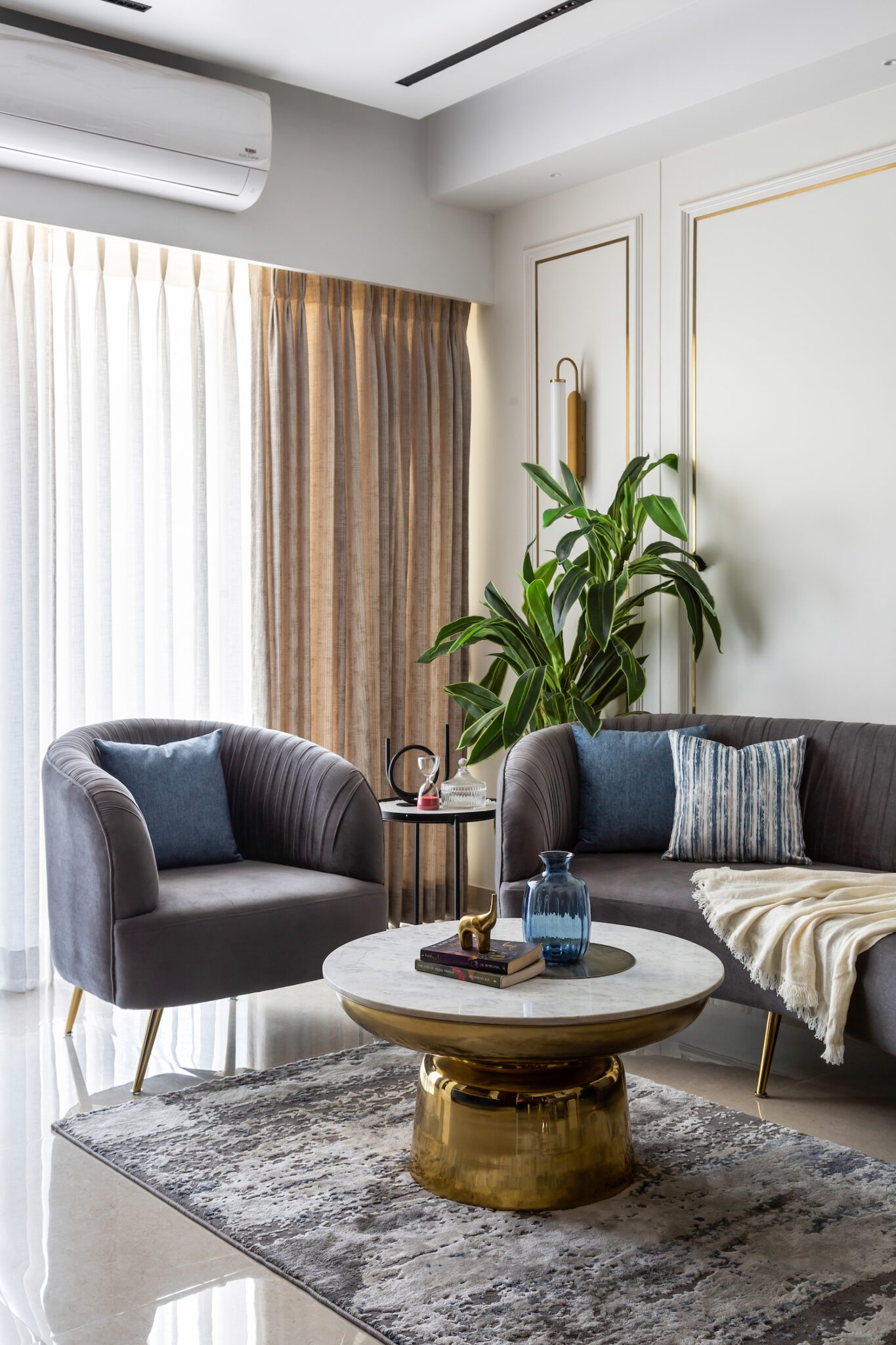 “Home by The Hills”: A Modern-Contemporary Residence in Mumbai by Aesthete Atelierr — Aesthete Atelierr, Mumbai, Maharashtra