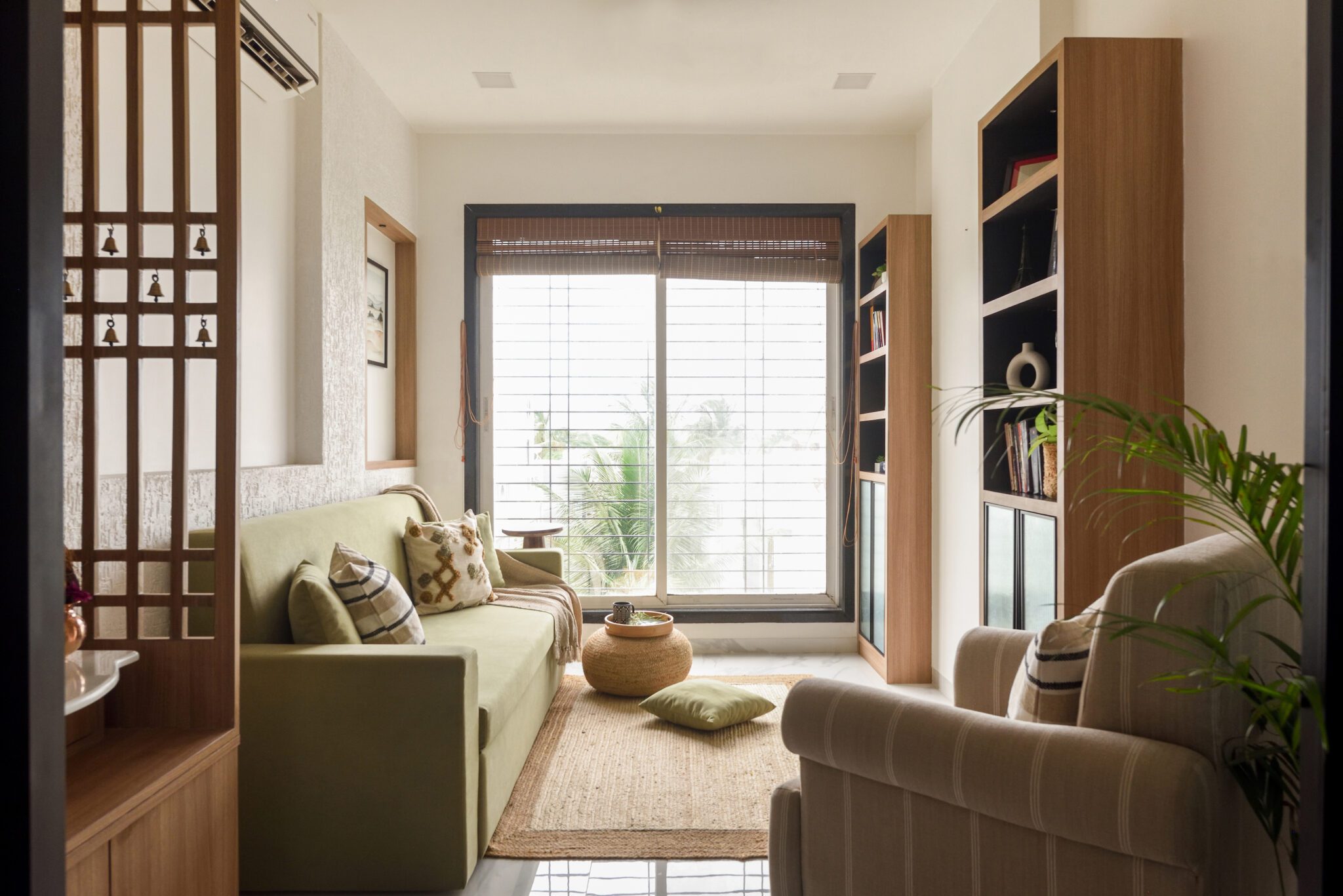 Apartment on the Fourth: A Serene Japandi-Inspired Retreat in Palghar, Maharashtra By D+U Architects — D+U Architects, Palghar, Maharashtra