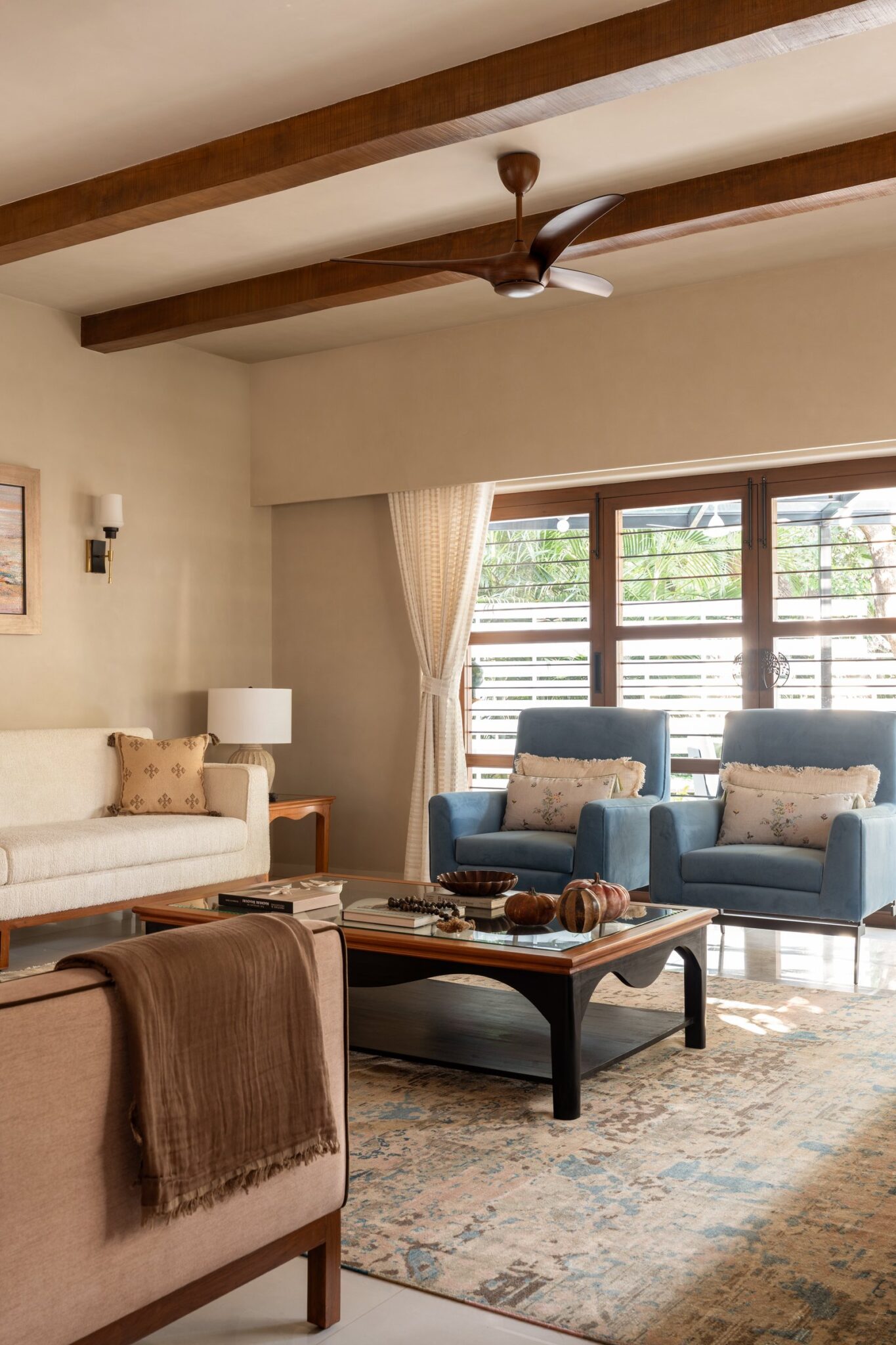 The House of Pause: A Pune Home Where Brick and Timber Build a Case for Slowing Down — Oll Korrect Design + Innovation, Aundh, Pune, Maharashtra