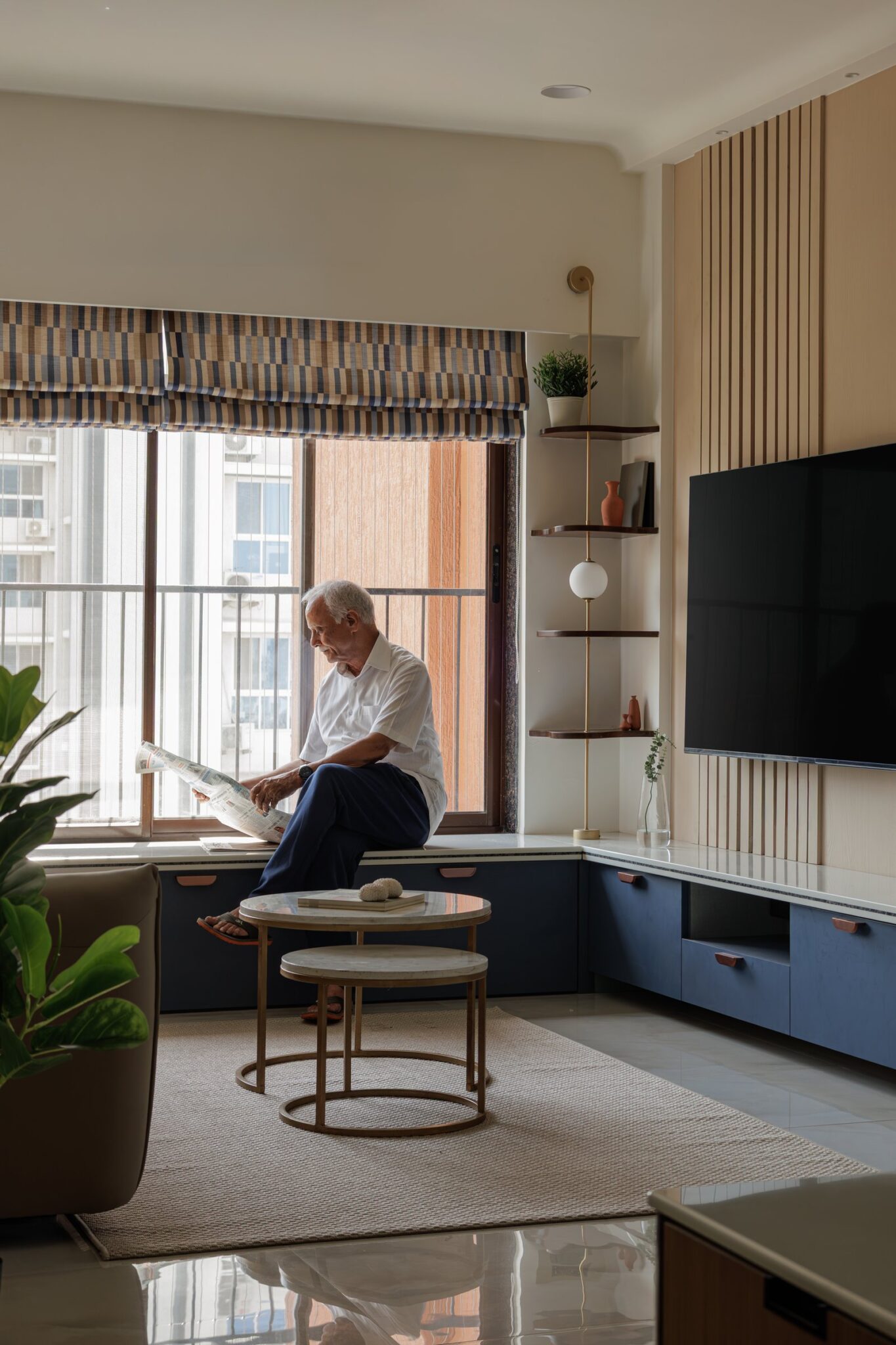 House of Lagom: A 680-Square-Foot Mumbai Apartment Designed for the Pace of a Slower Life — Studio Trikon, Mumbai