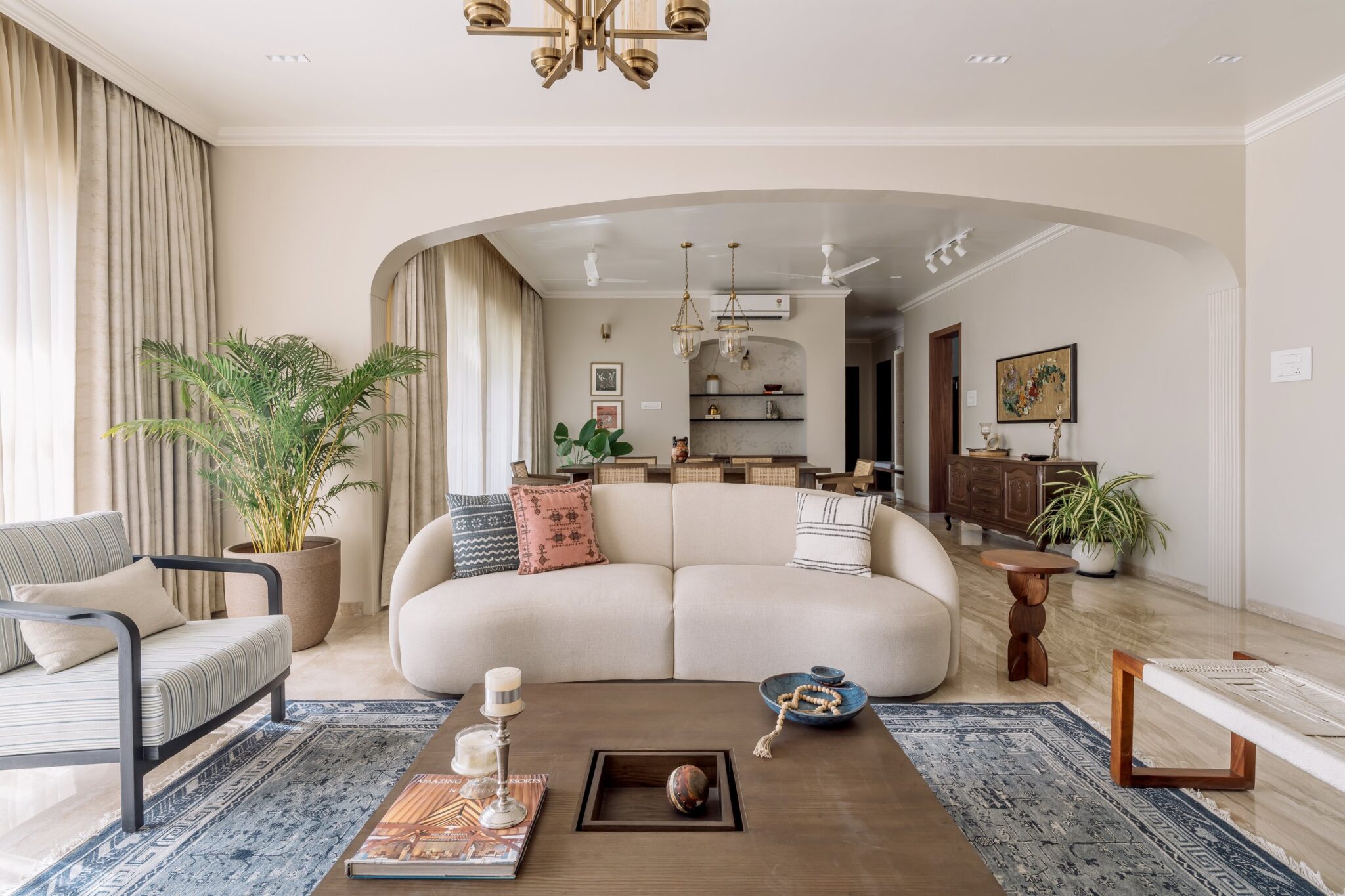 Featured: The Samaagam Project: A Quiet Confluence of South Indian Memory and Contemporary Calm by CUBSpaces (Cubs Design Consultancy Pvt. Ltd.) in Sopanbaug, Pune