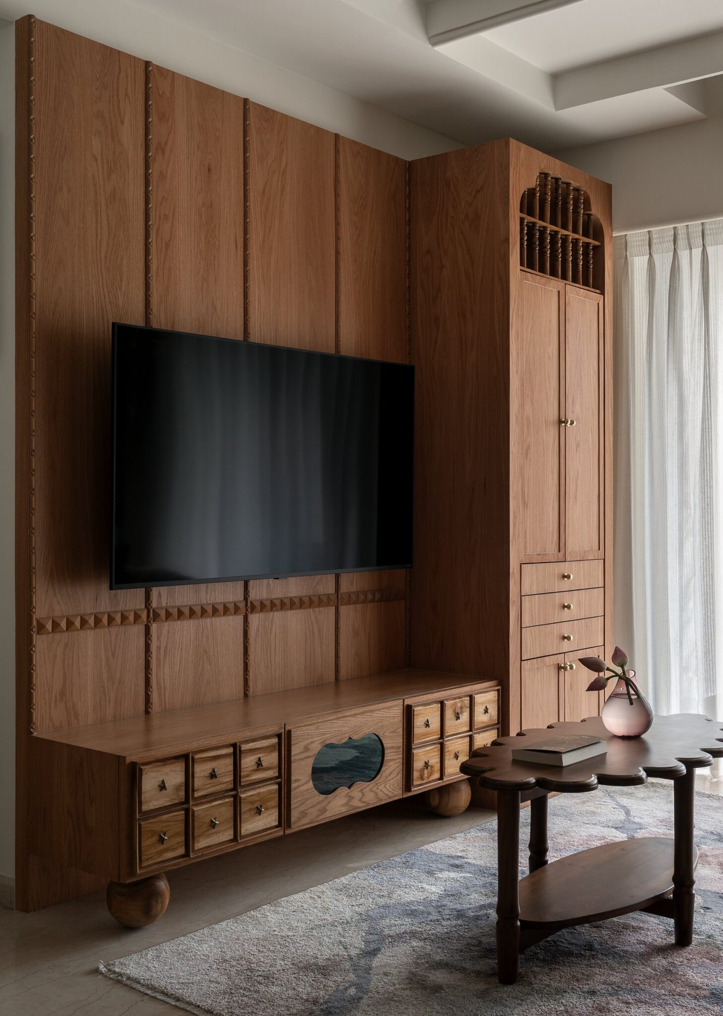 Featured: Maison Cherri: A Thane Apartment That Reimagines the Warmth of the 1980s Indian Home by Inside Story Design Studio in Thane