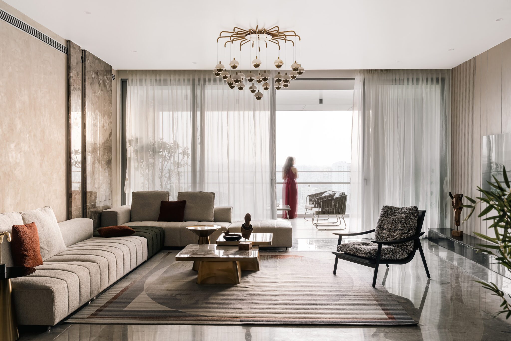 The Zen Oasis by VB Studio : A Harmonious Blend of Modern Elegance and Tranquility — interior design by VB Studio in Pune, Maharashtra