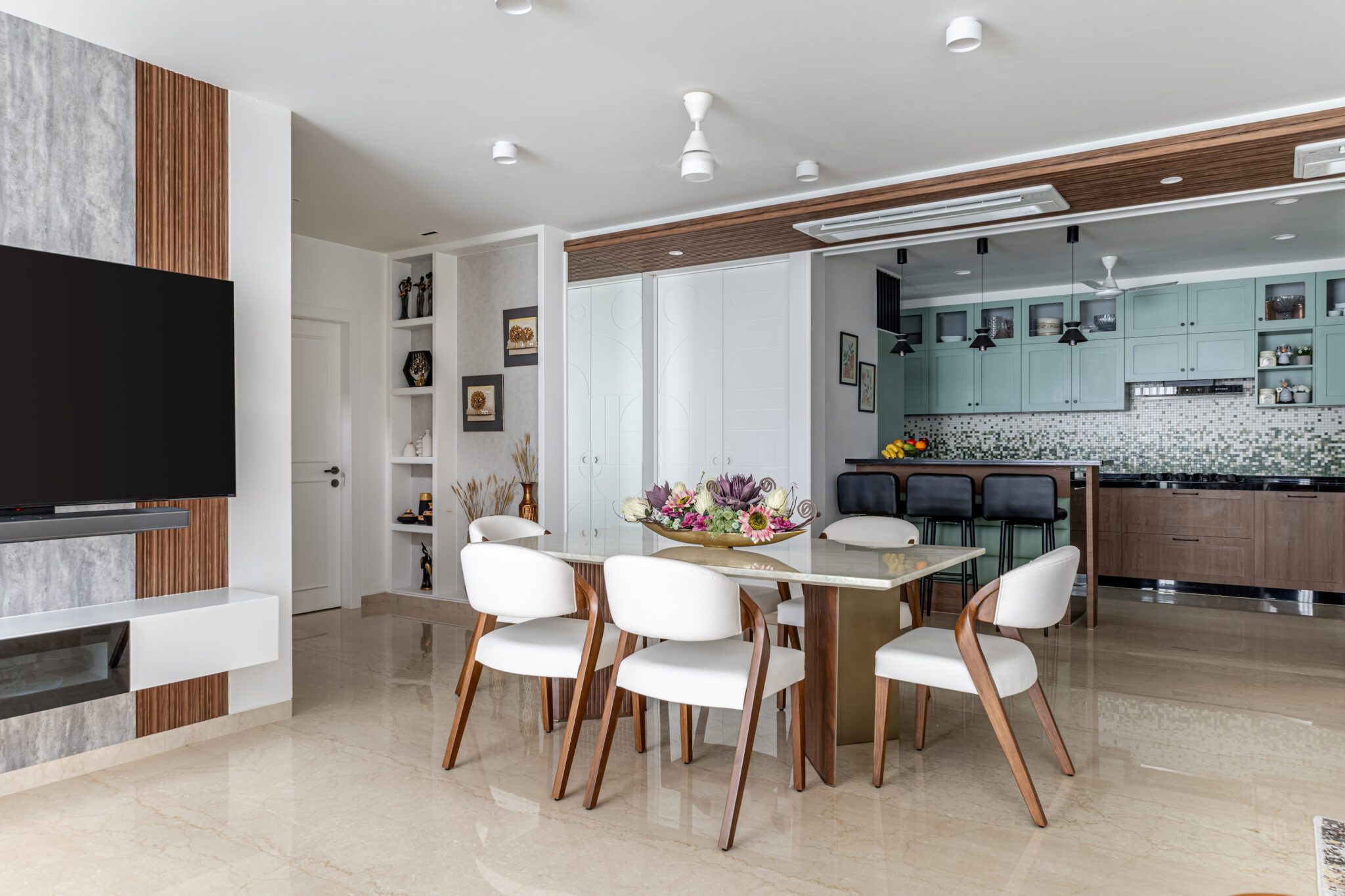 A Luxe Mumbai Duplex by 8th Dimension Architects Blending Comfort and Modern Aesthetics — 8th Dimension Architects, Andheri, Mumbai