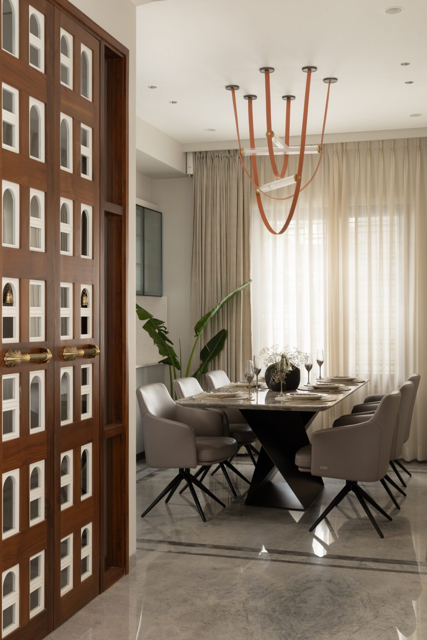 Triveni House, Jalgaon | Where Three Homes Converge into One Contemporary Sanctuary — interior design by Studio- Architecture Ally LLP in Jalgaon, Maharashtra, India