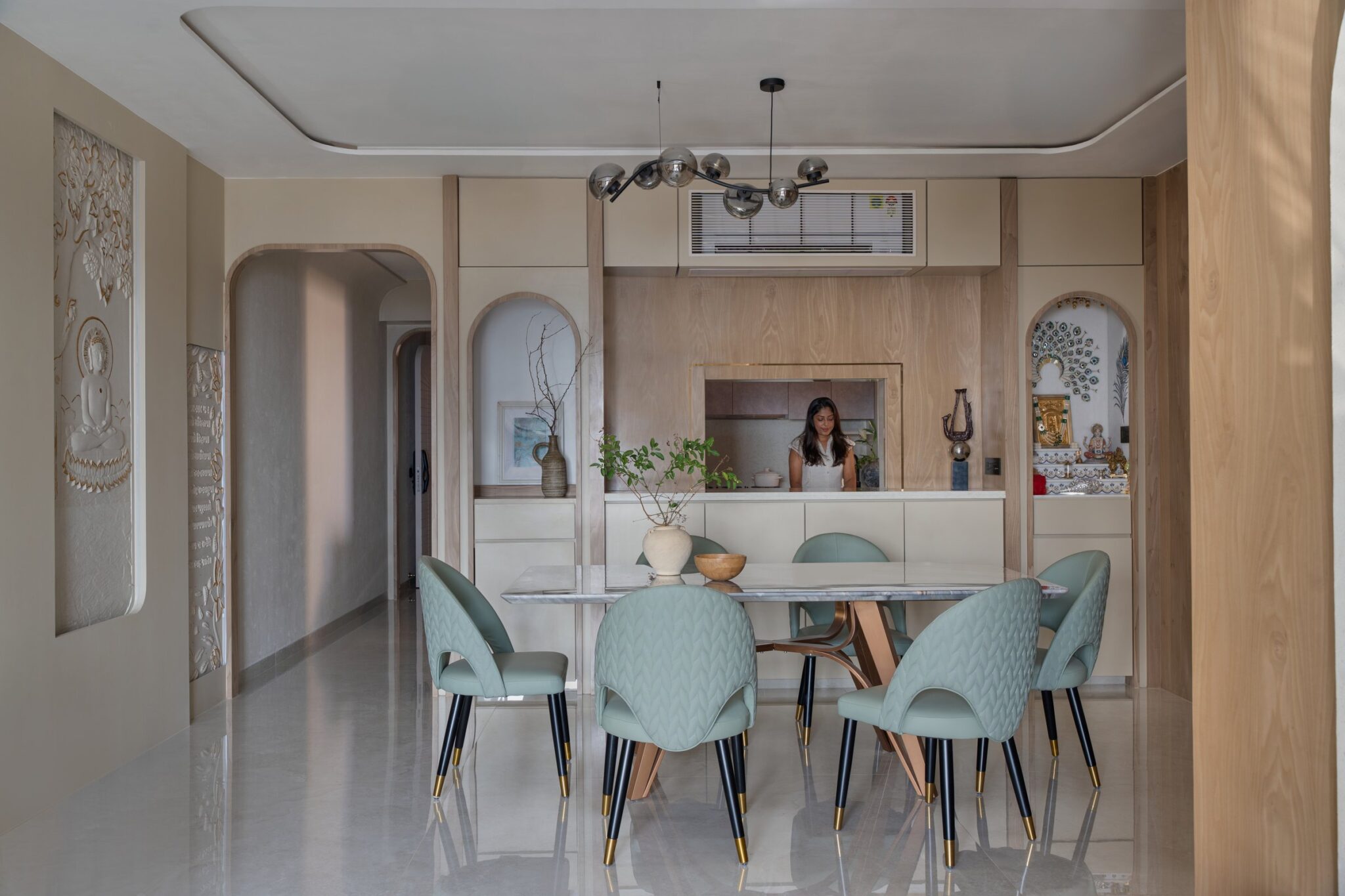 The Lucent Home: A Mumbai Apartment Where Light Becomes the Material — MM Studio, Mumbai, Maharashtra