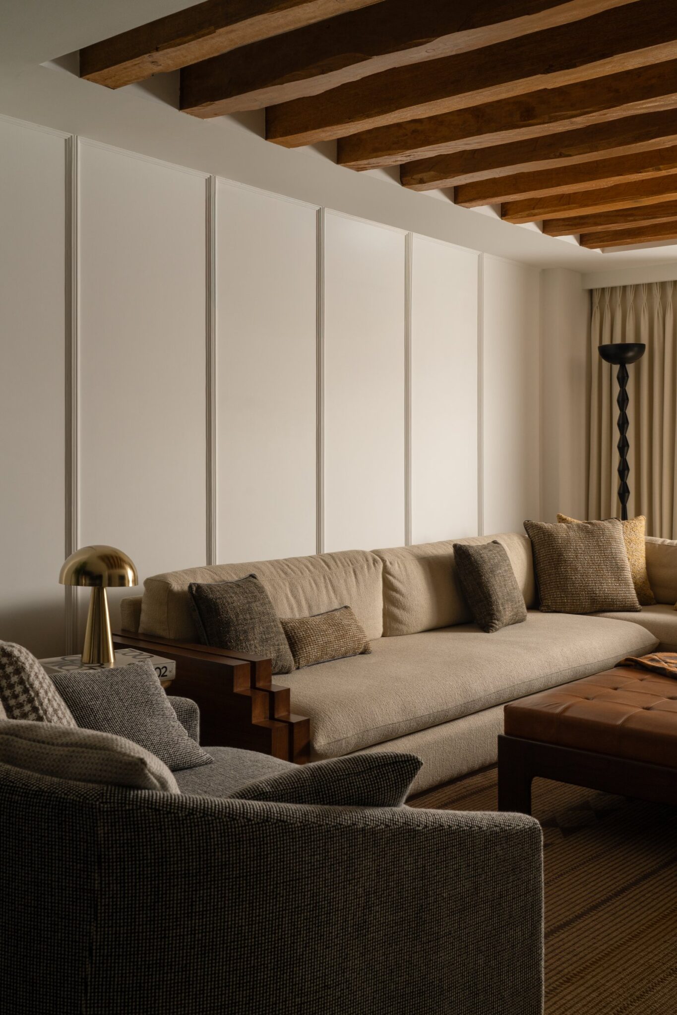 Residence 222: A Delhi Apartment Reimagined as Theatre for Hosting — IndiHaus Design, GK1, Delhi
