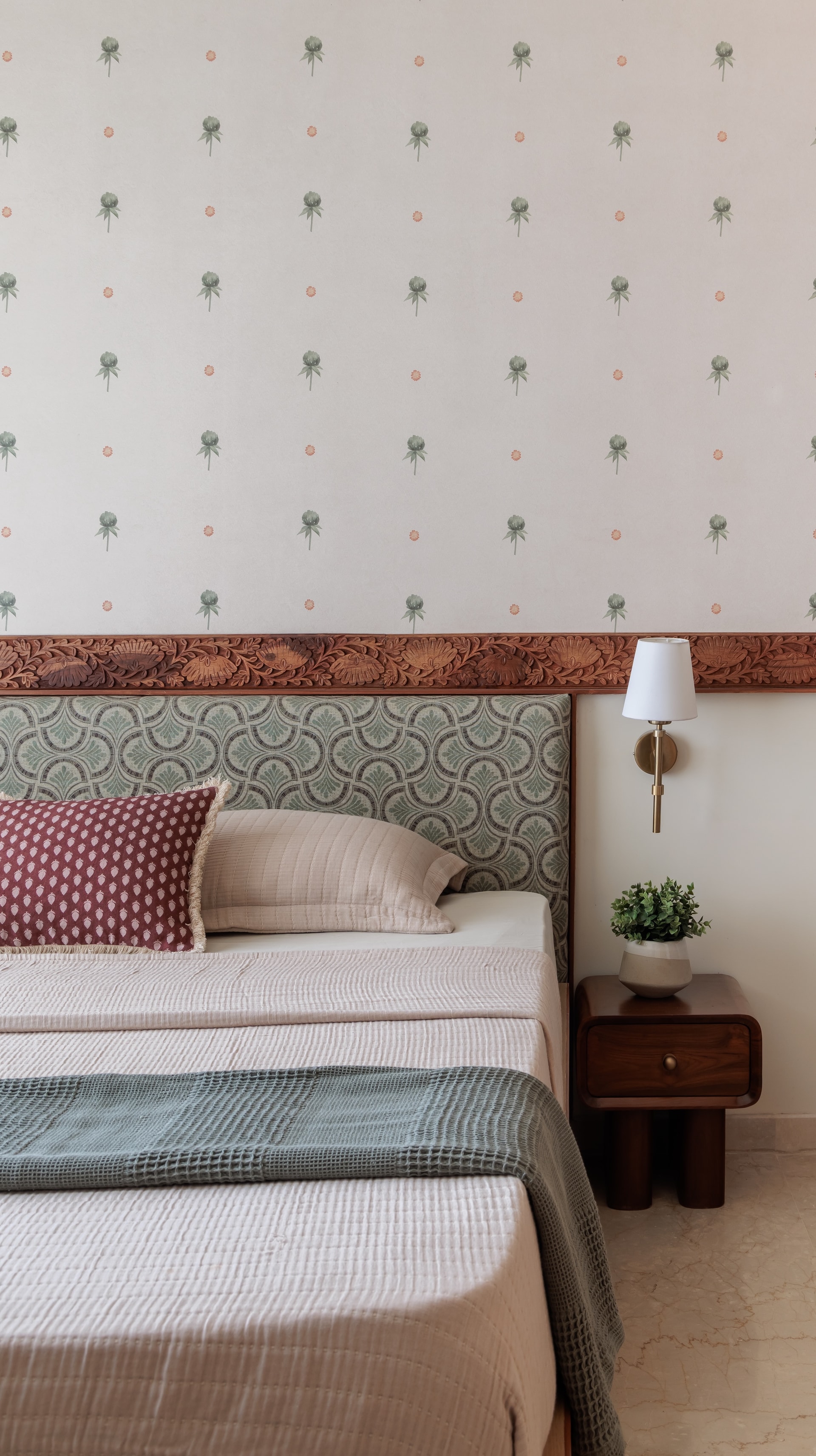 Interior view 3 — Kumkum: A Contemporary Indian Home Bound by a Quiet Red Thread