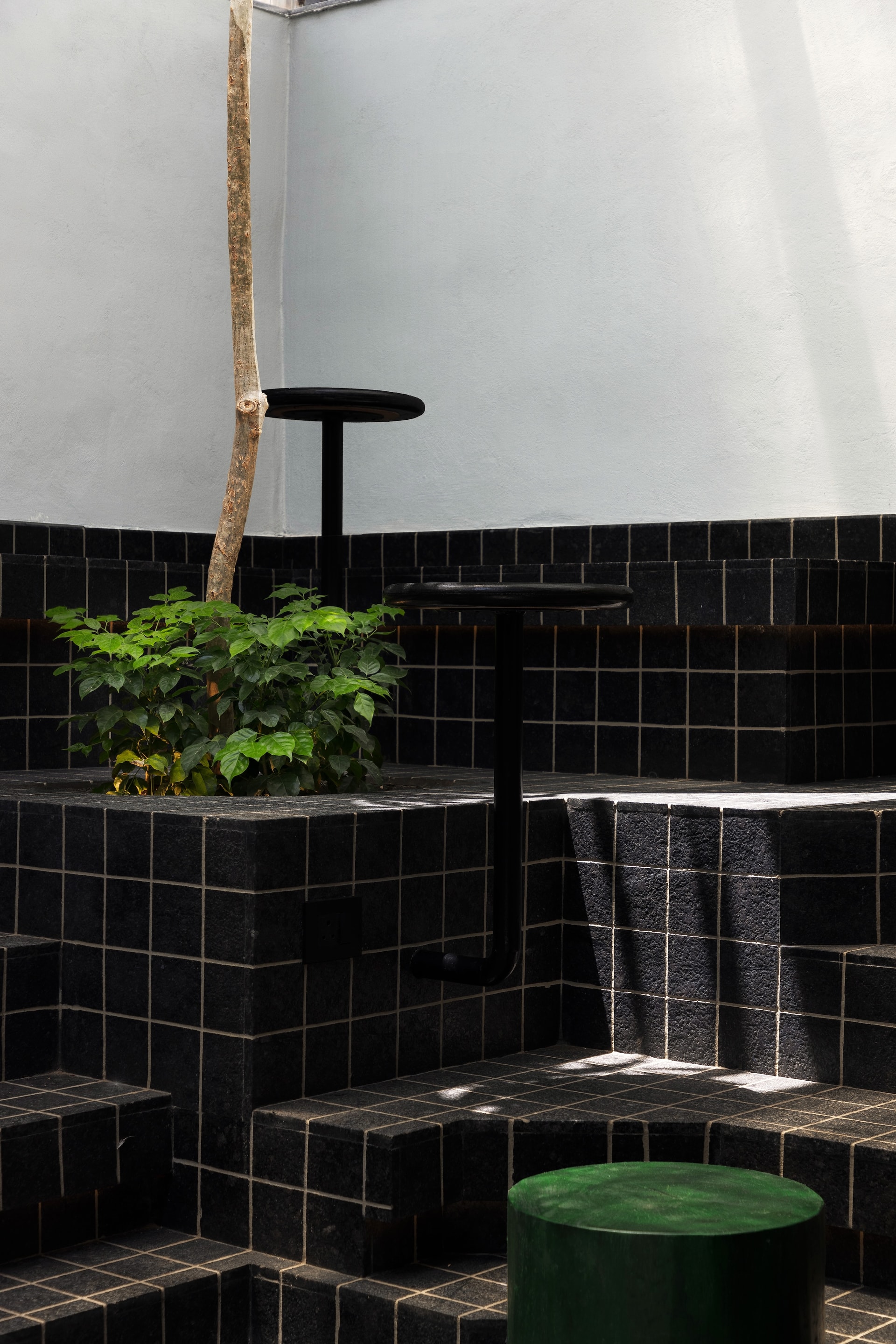 Interior view 3 — Carbon Coffee: A Monochromatic Café Rooted in Material Expression
