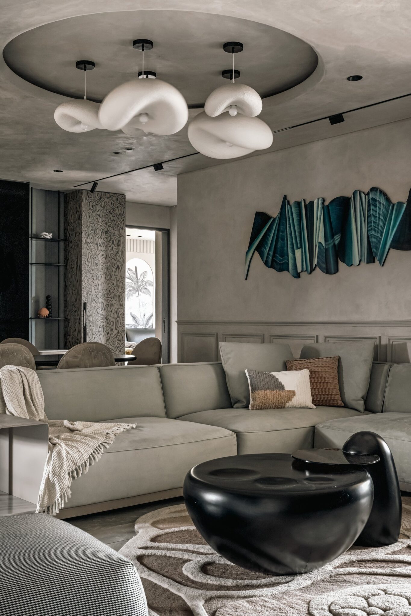 Grey Matters: An Ahmedabad Home Where a Muted Palette Carries the Narrative, The Brink Studio, Ahmedabad