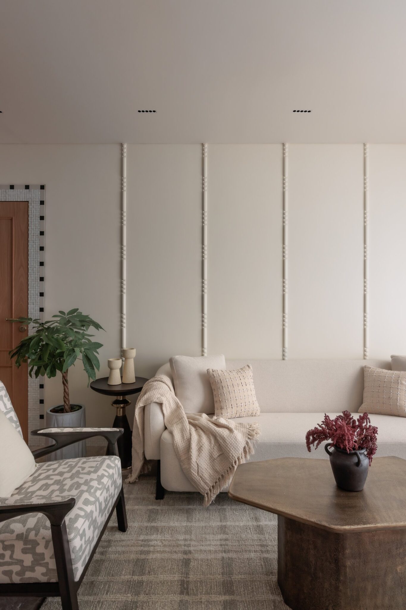 Featured: Evara: A Mumbai Apartment Where Craft Unfolds Slowly by CanvasInc in Oberoi Skycity, Borivali East, Mumbai